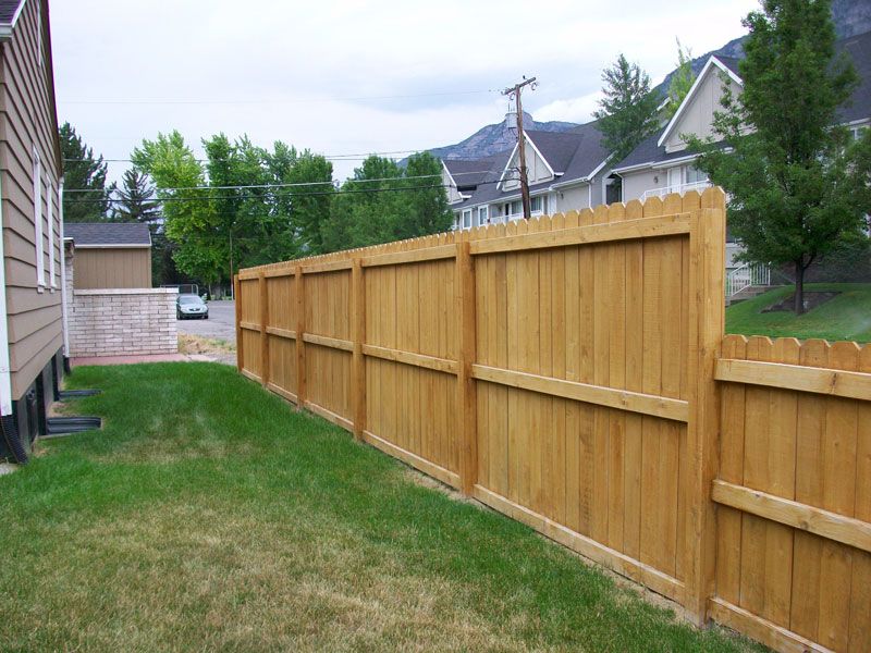 Dog-Ear-2 Cedar Wood Fence Cottonwood UT - CFC Fences & Decks