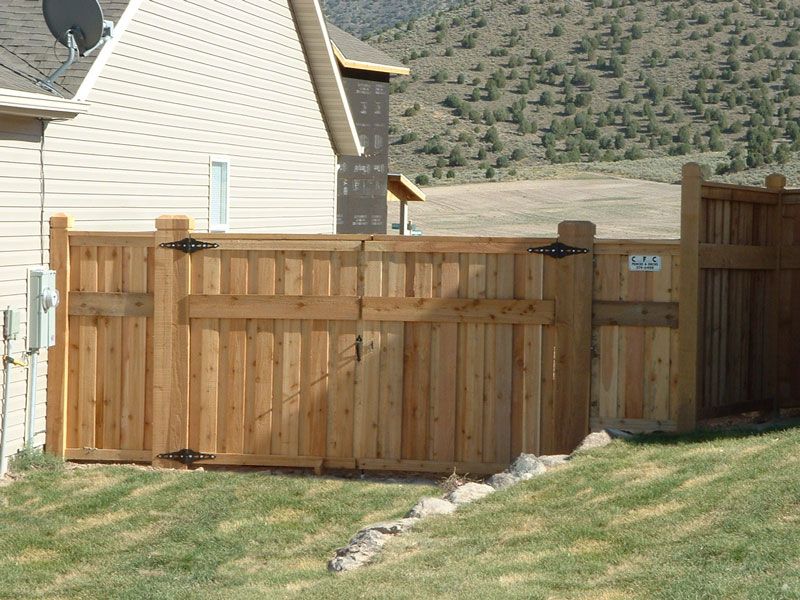 Estates-7 Cedar Wood Fence Provo UT - CFC Fences Decks