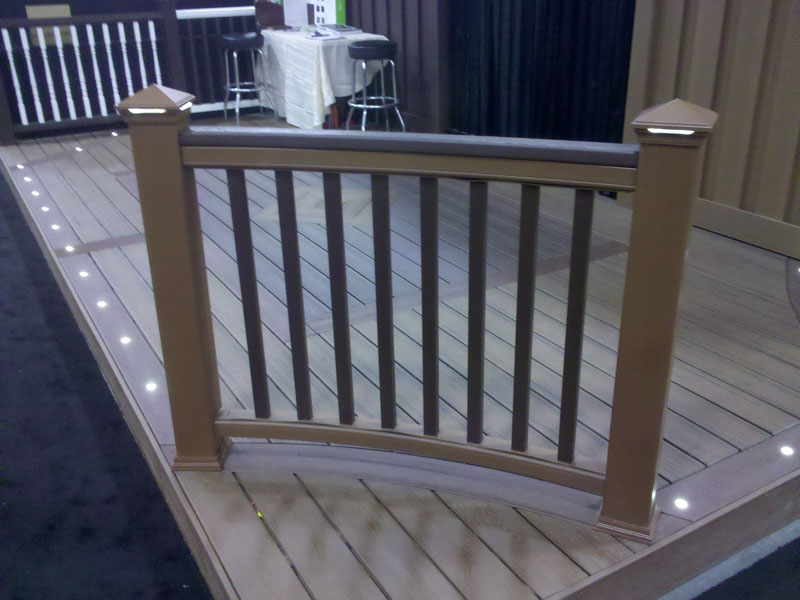 Flush Mount Lights Deck Bluffdale UT CFC Fences & Decks