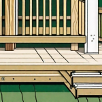 Various sandy trex railing materials like posts