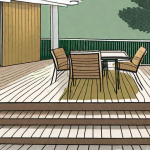 A scenic cottonwood heights landscape featuring a deck with trex railing