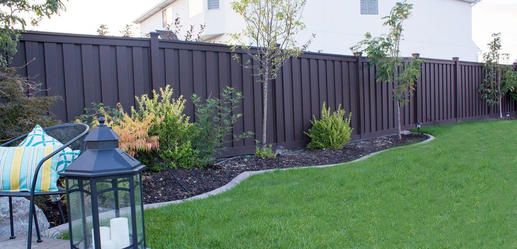 Example of Trex Seclusions fence in Salt Lake County, UT
